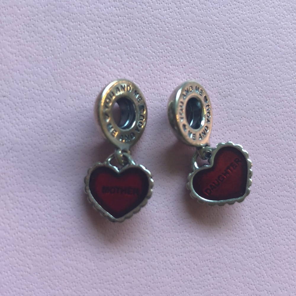 Pandora Dangle Charm- mother and daughter